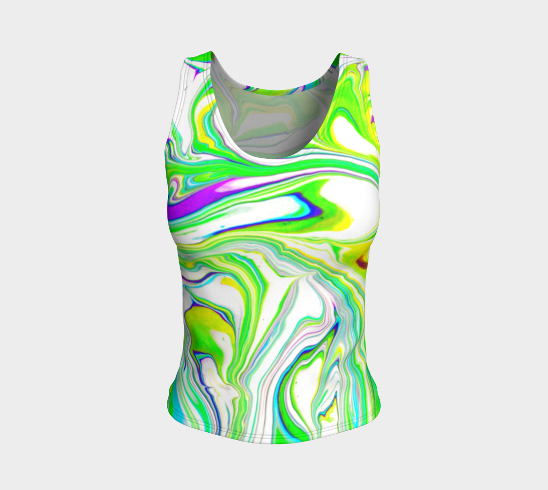 Summer Brights Fitted Tank Top preview
