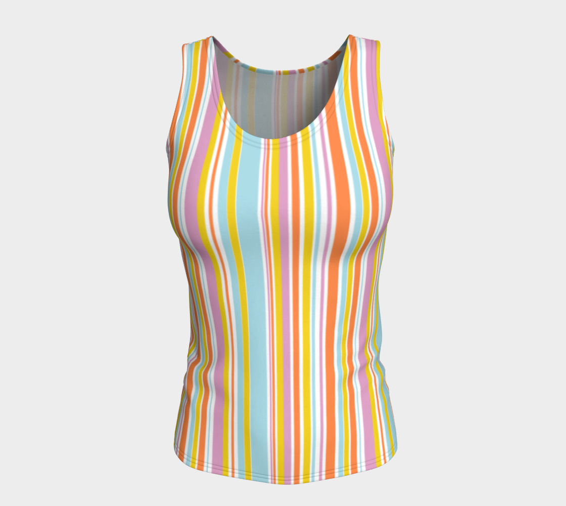 Aperçu de Summer Stripes Tank Top #5
