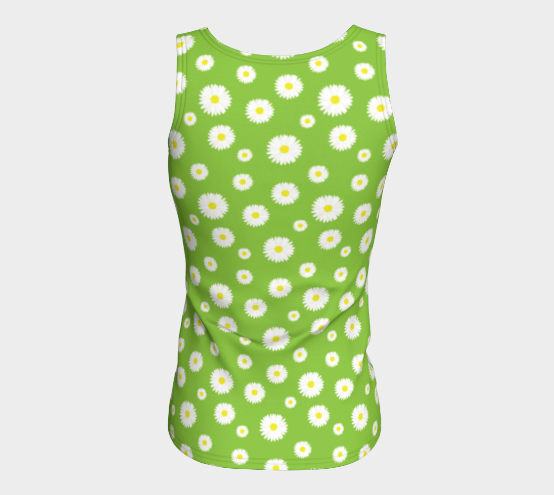 Daisy, Daisy Fitted Tank - Green preview #6