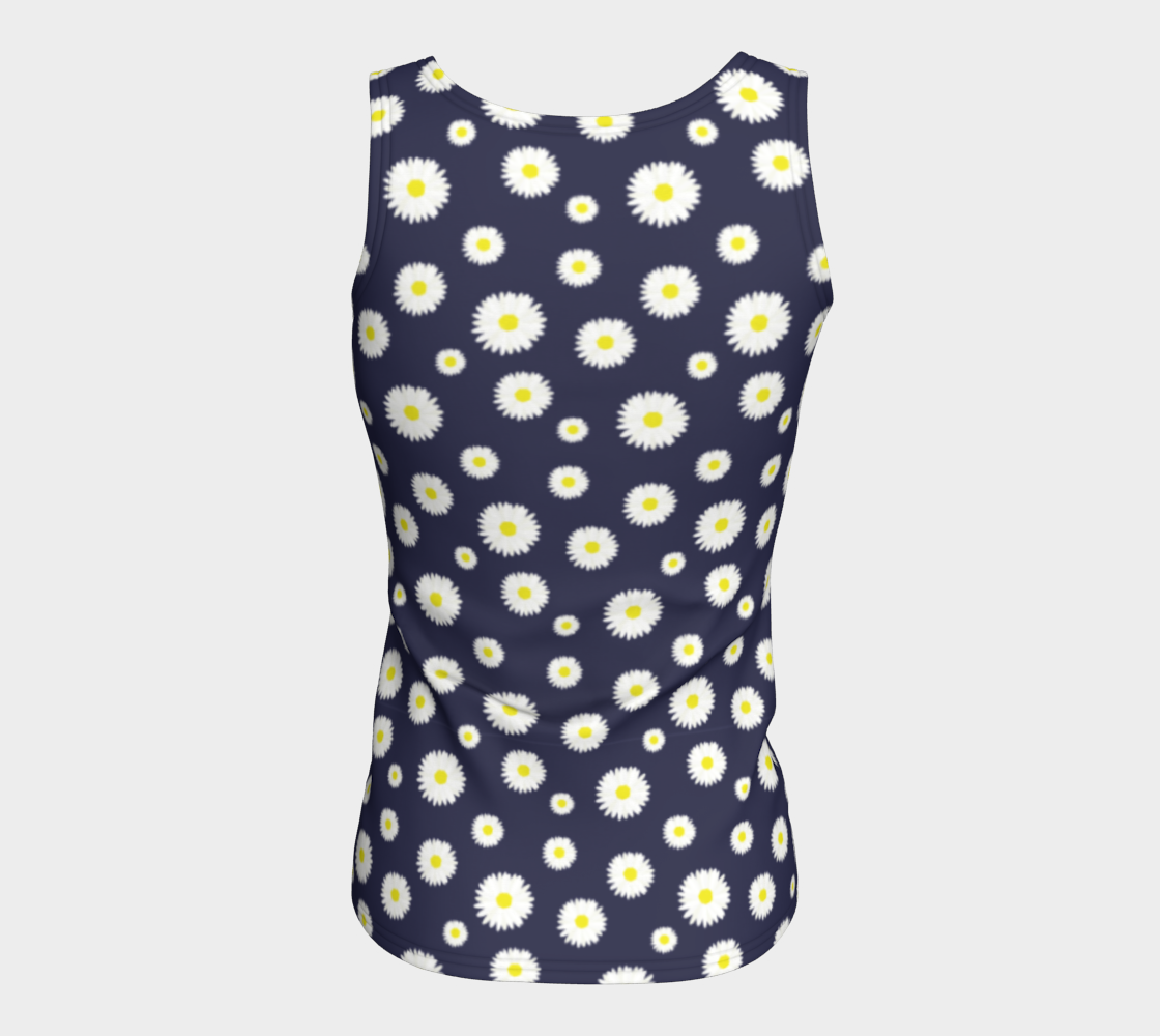 Daisy, Daisy Fitted Tank - Navy preview #6