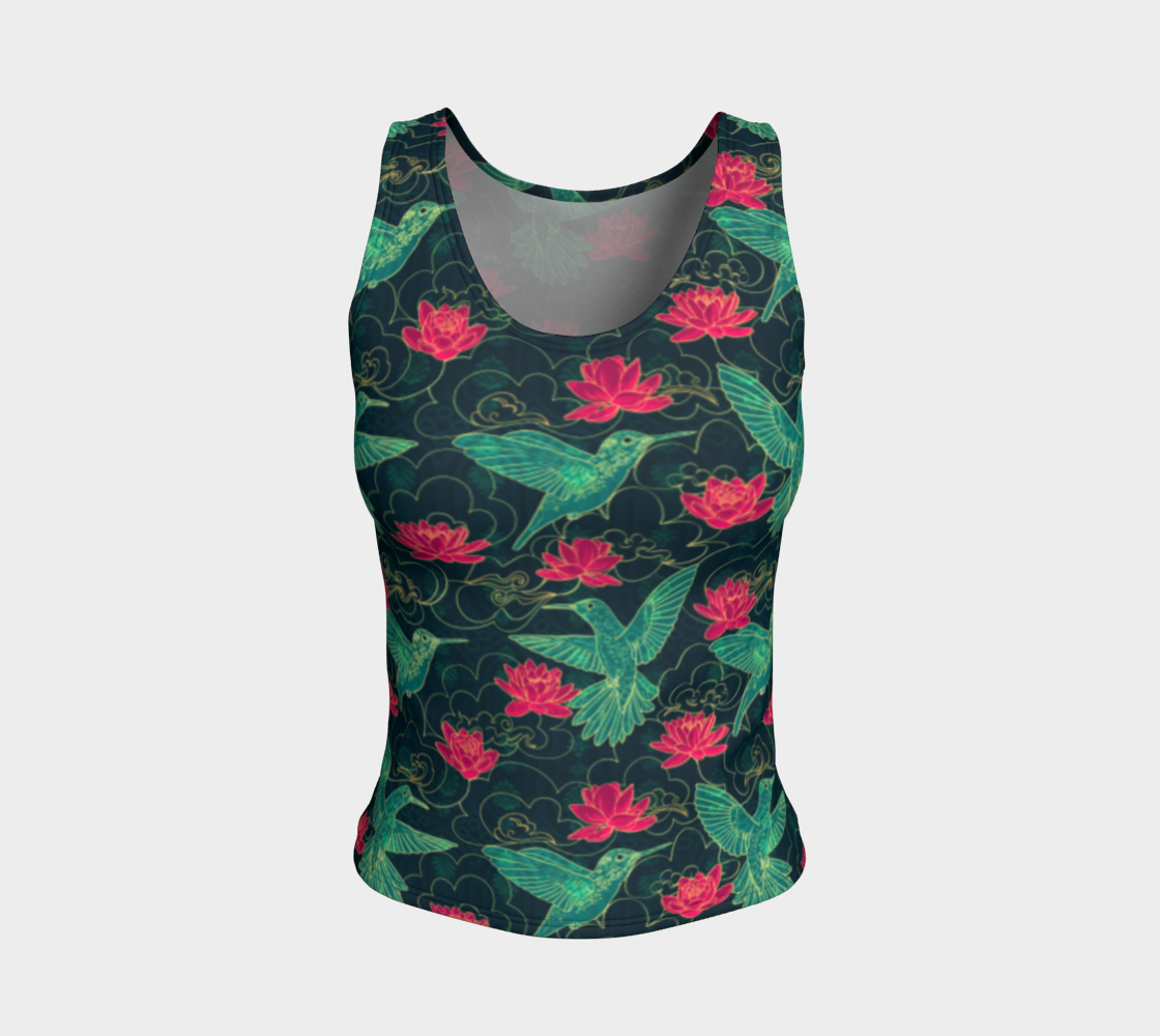 Hummingbirds Fit Tank Top  preview