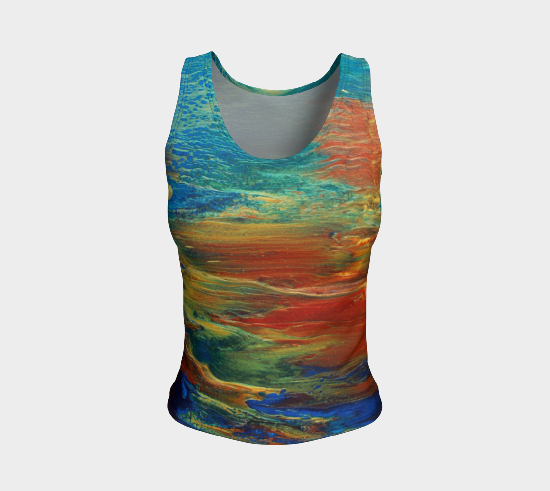 Earth's Grace Fitted Tank Top preview
