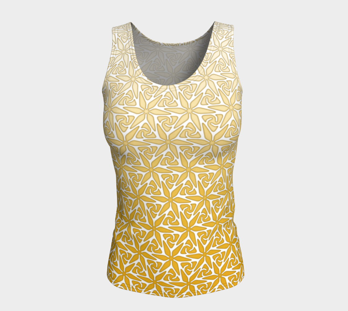 Petals400 Daylily FittedTankTop thumbnail #6