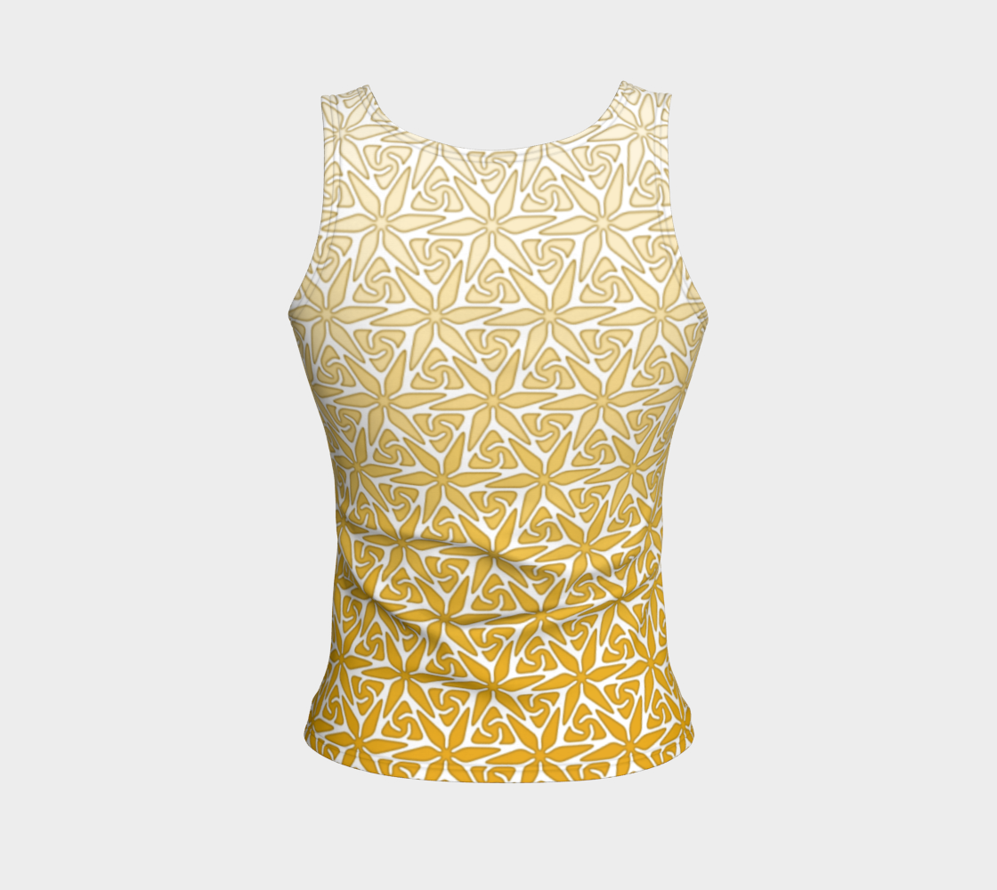 Petals400 Daylily FittedTankTop preview #2