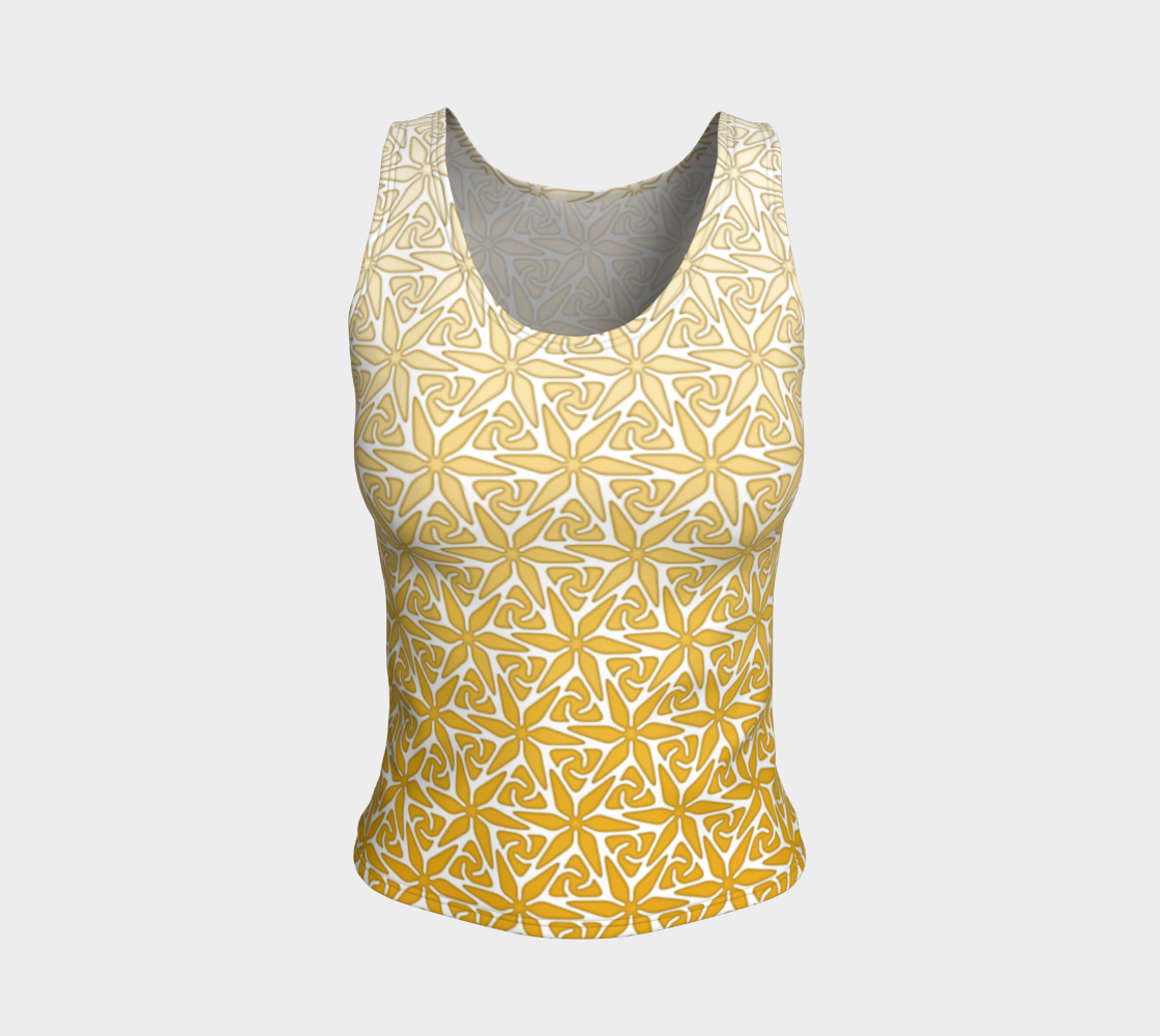 Petals400 Daylily FittedTankTop thumbnail #2