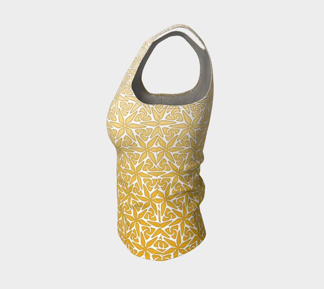 Petals400 Daylily FittedTankTop preview #3