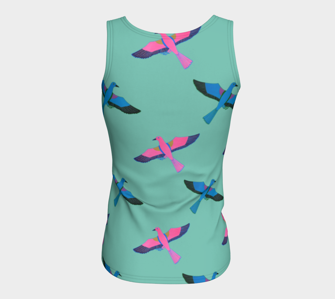 Flying Birds on Green preview #6