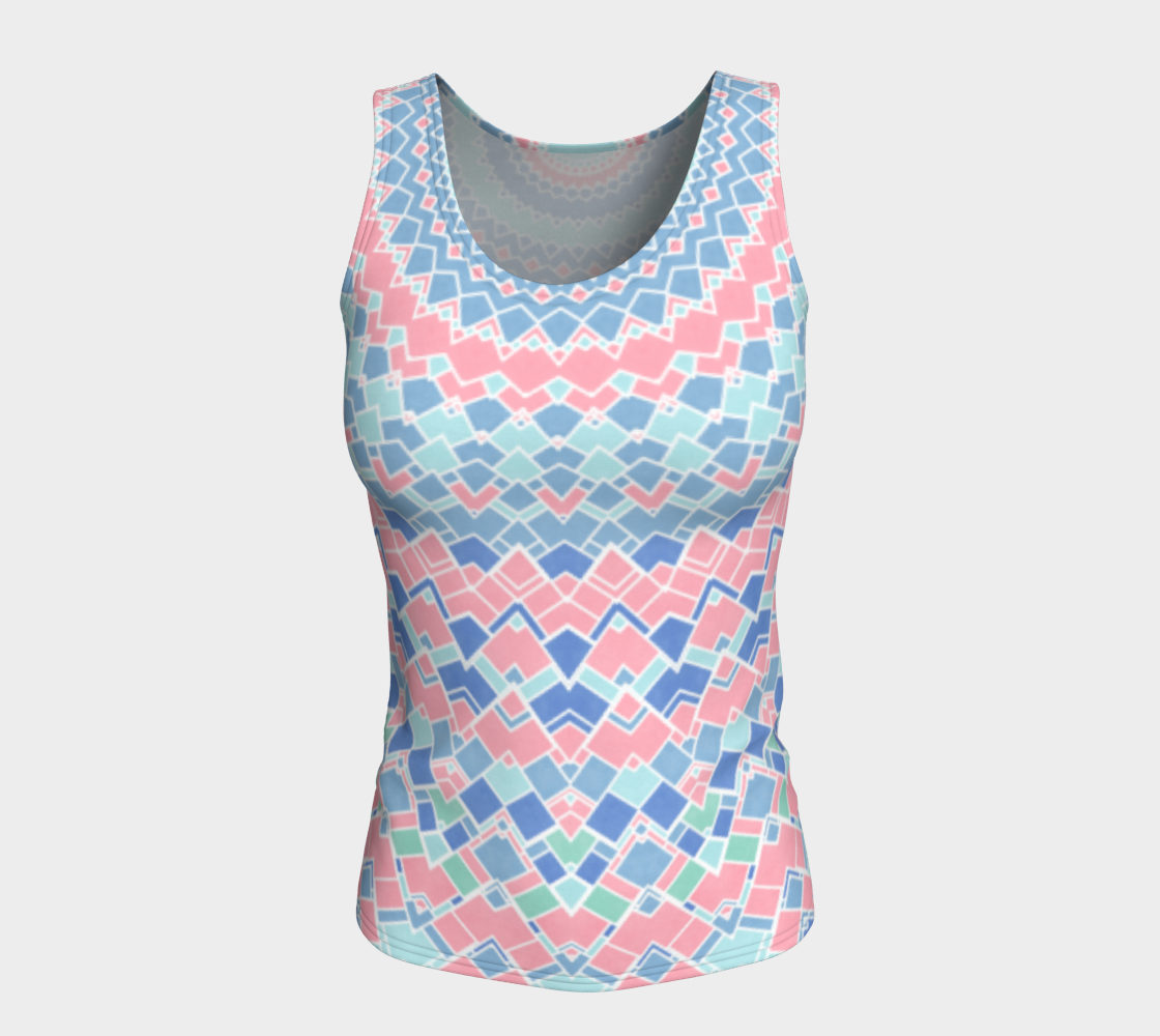 Groovy Funky Hippie Boho Pastel Stripes preview #5