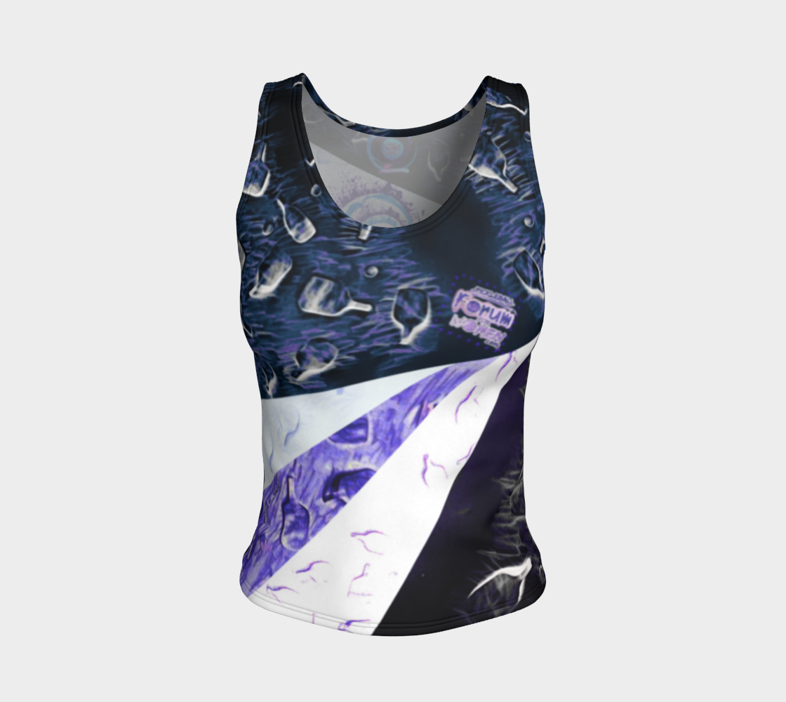 Look See (fitted tank), Lee Whitwell inspired, Pickleball Mantrawear 3D preview