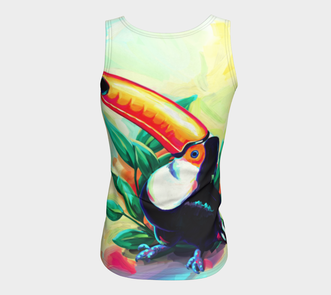 Toucan Fitted Tank Top thumbnail #7