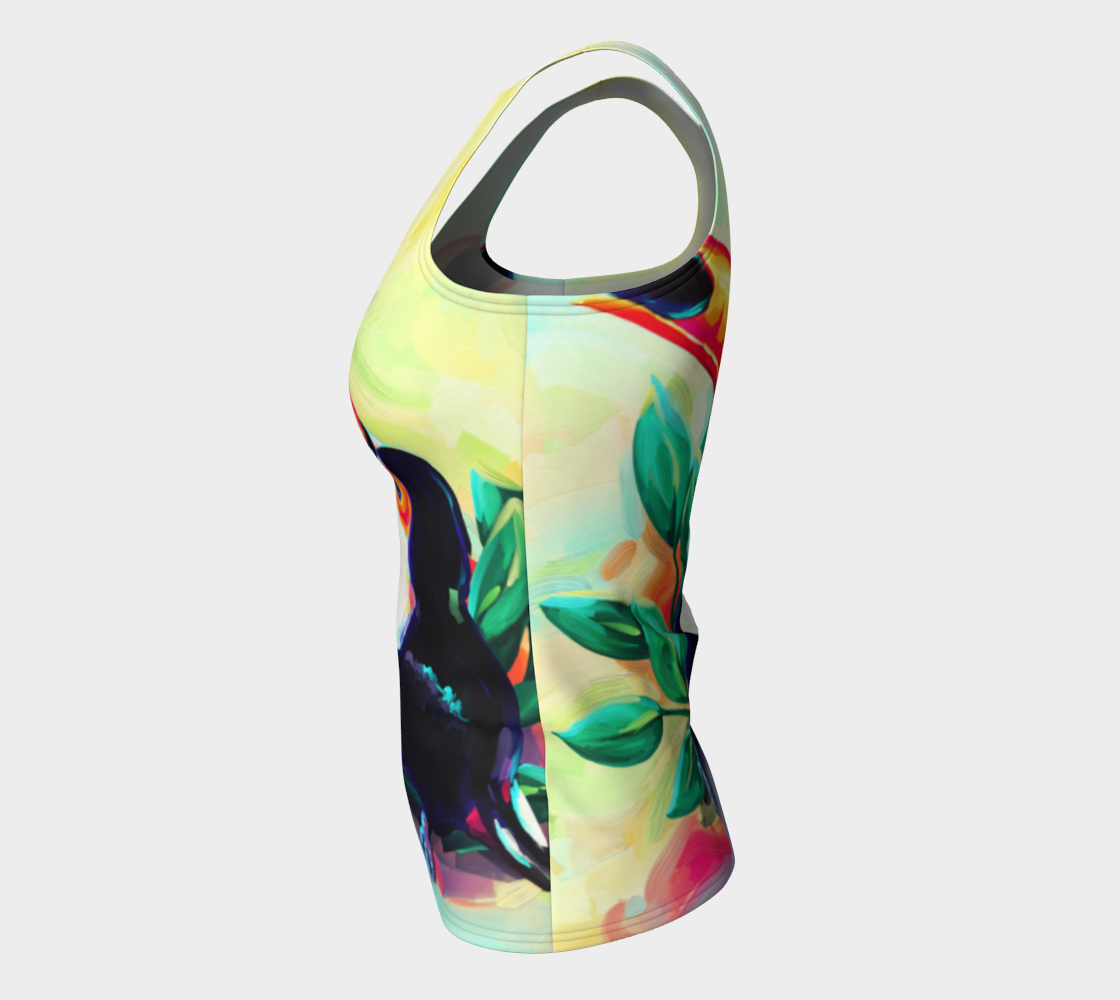 Toucan Fitted Tank Top preview #7