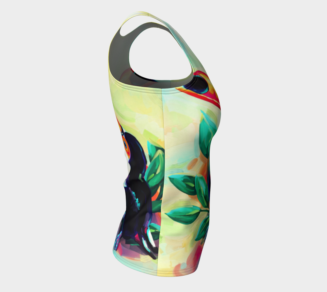 Toucan Fitted Tank Top preview #8
