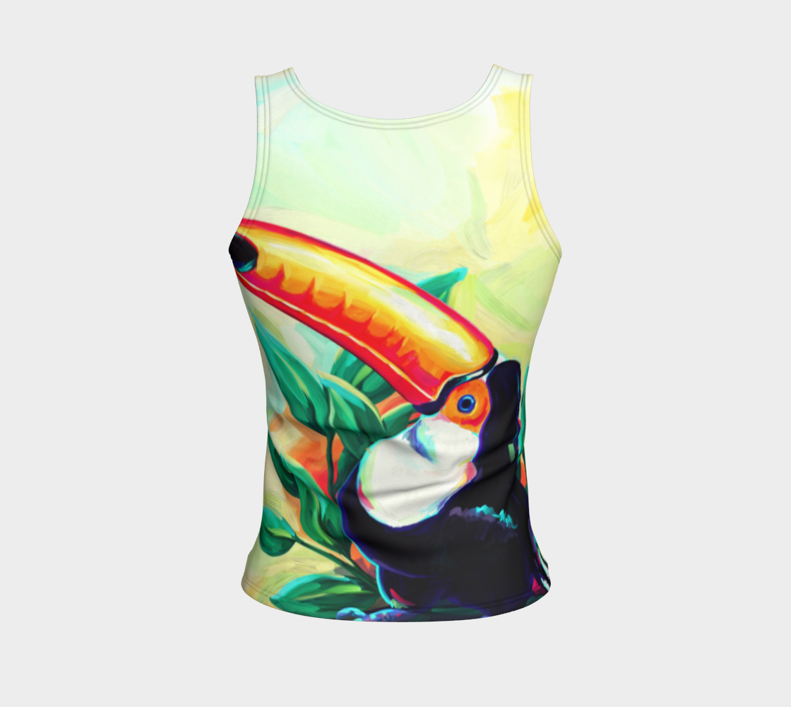 Toucan Fitted Tank Top thumbnail #3