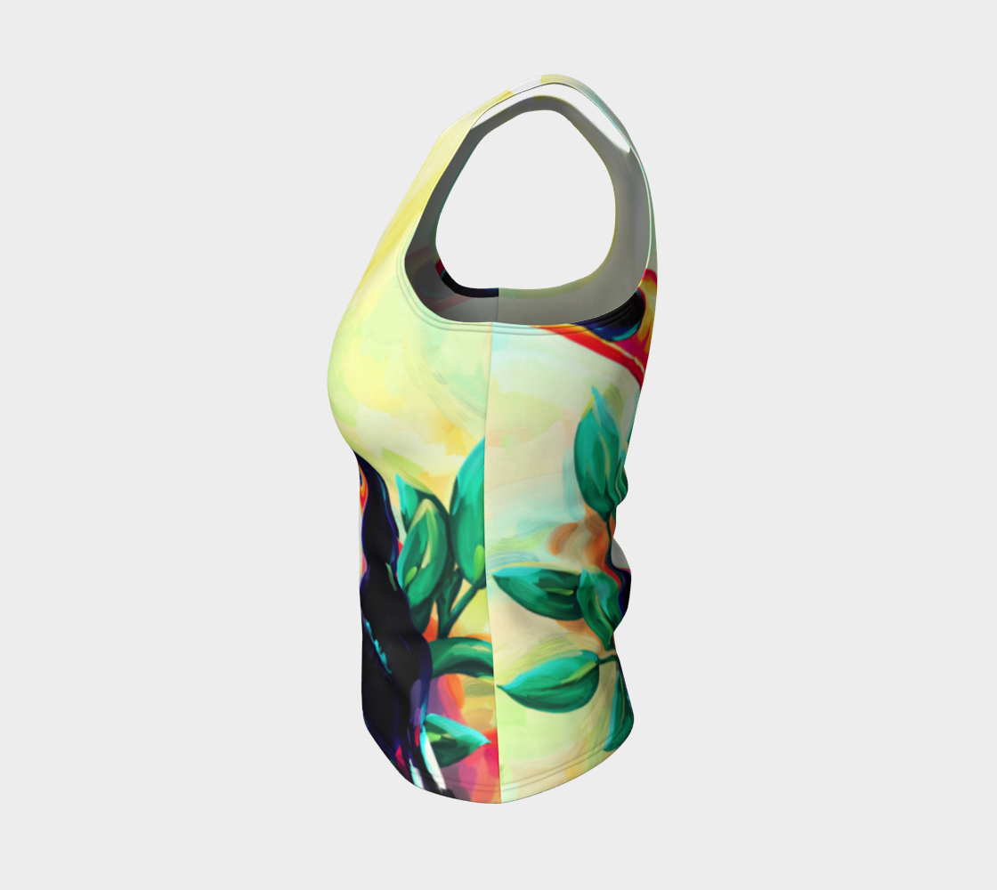 Toucan Fitted Tank Top thumbnail #4