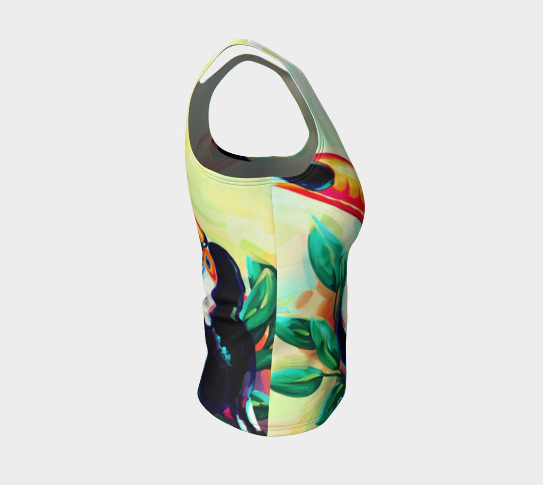 Toucan Fitted Tank Top preview #4