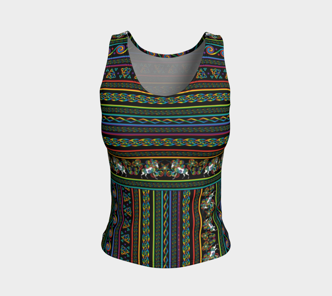 Celtic Unicorn Fair Isle preview