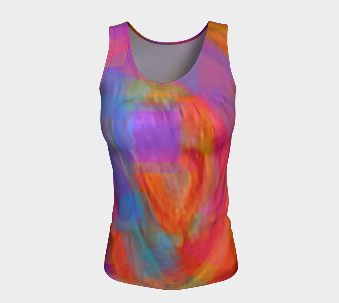 Fitted Tank Top Mandala  preview #5