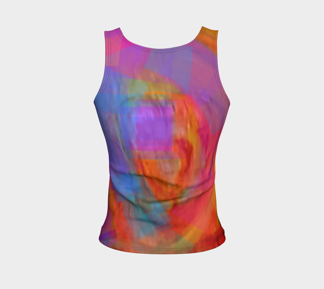 Fitted Tank Top Mandala  preview #2