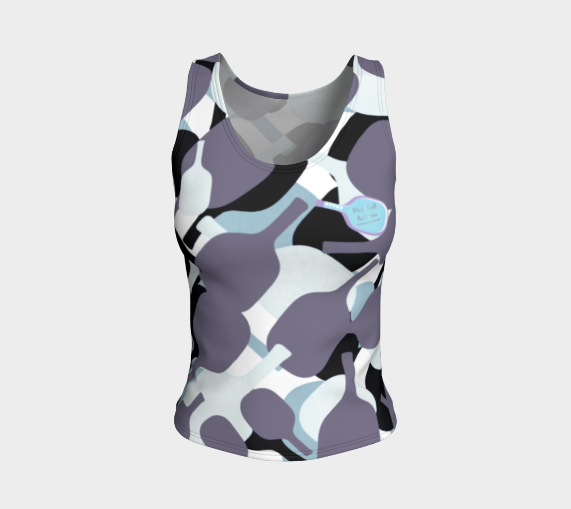 Pickleball Camouflage, lavender blue! preview