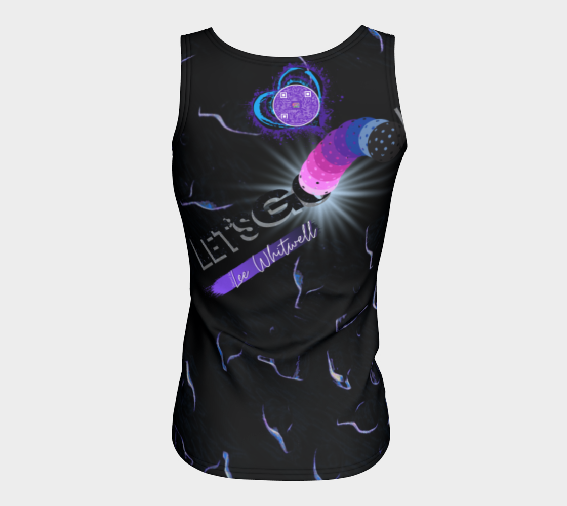Let's Go (fitted tank), Lee Whitwell inspired, Pickleball Mantrawear preview #6