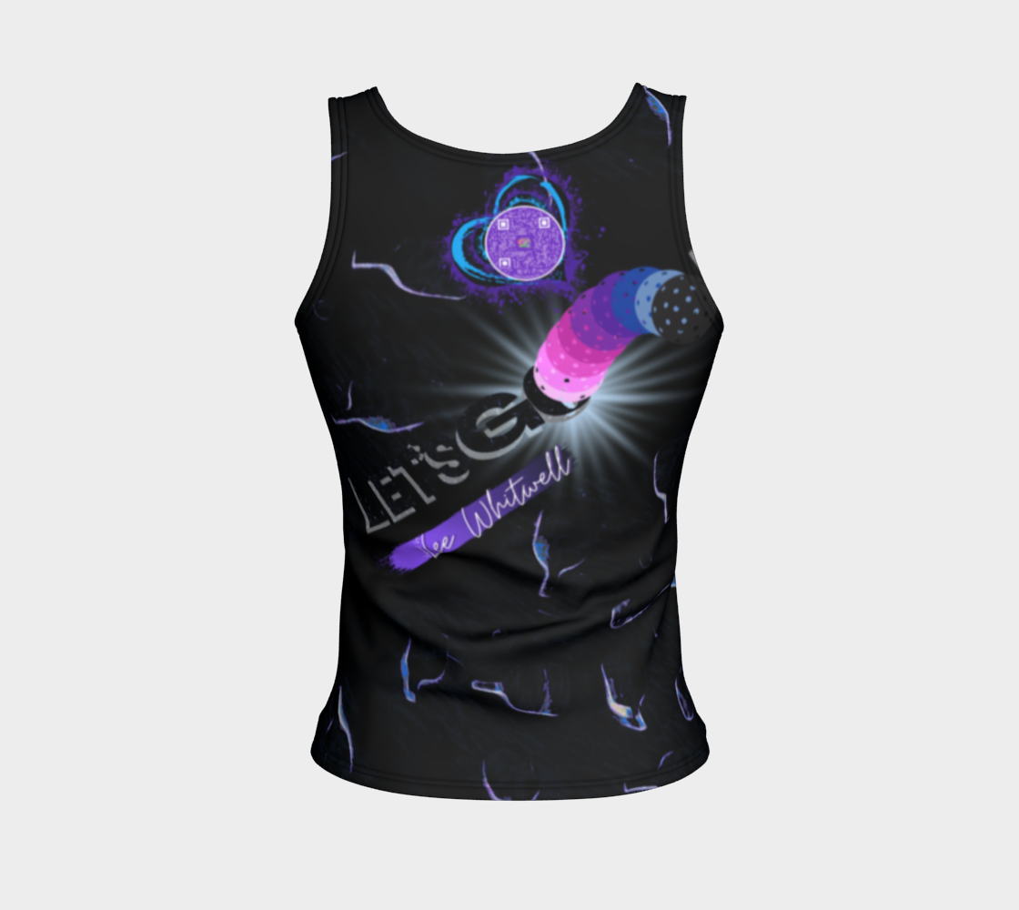 Let's Go (fitted tank), Lee Whitwell inspired, Pickleball Mantrawear preview #2