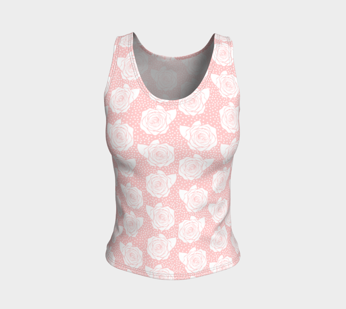 Pretty in Pink Fitted Tank preview