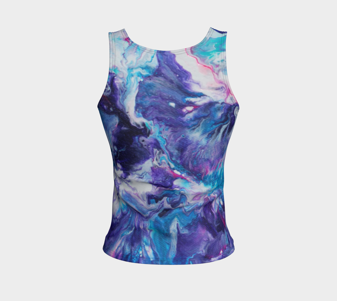 Bloom 2 - Fitted Tank Top preview #2