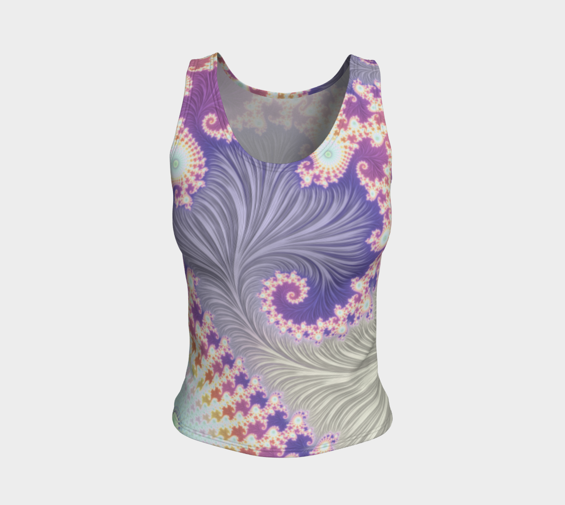 Cotton Candy Fitted Tank Top  preview