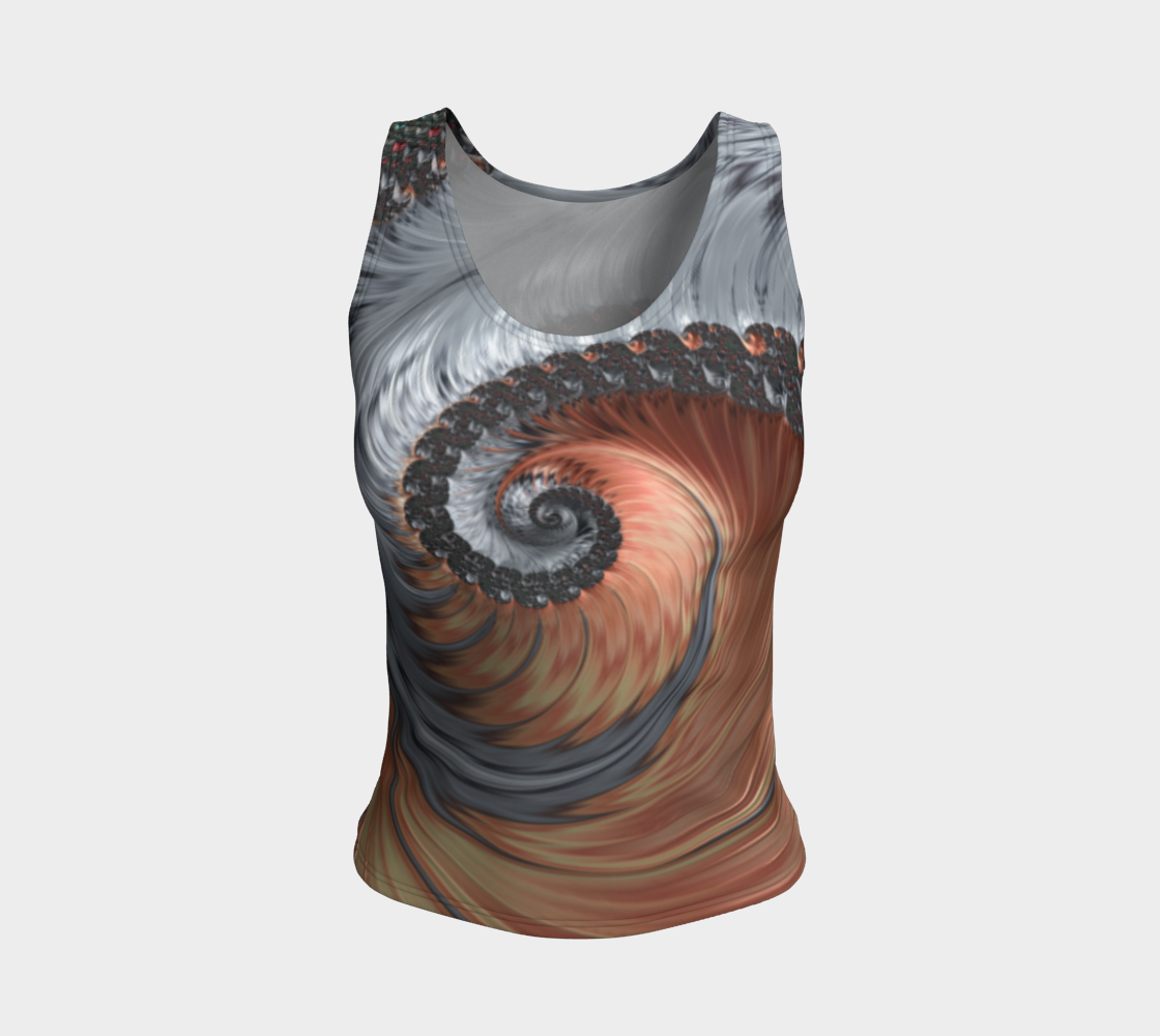 Pumpkin Spice Fitted Tank Top  preview