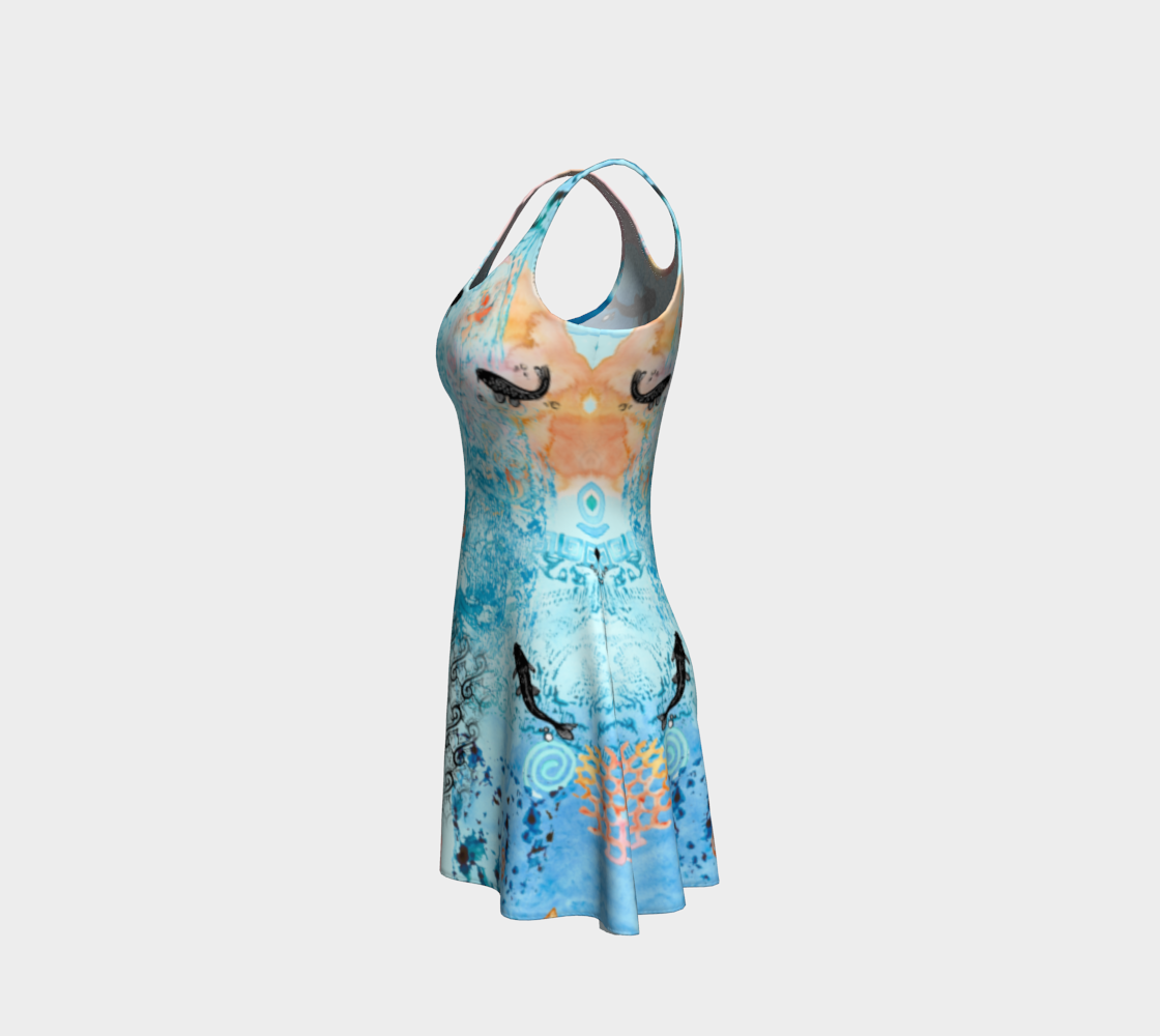 River of Paradise Flare Dress preview #2