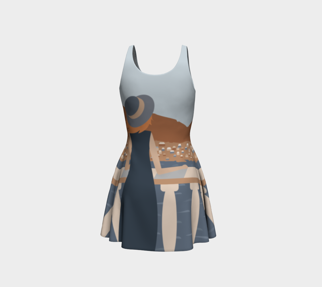 Summer memories flare dress preview #3