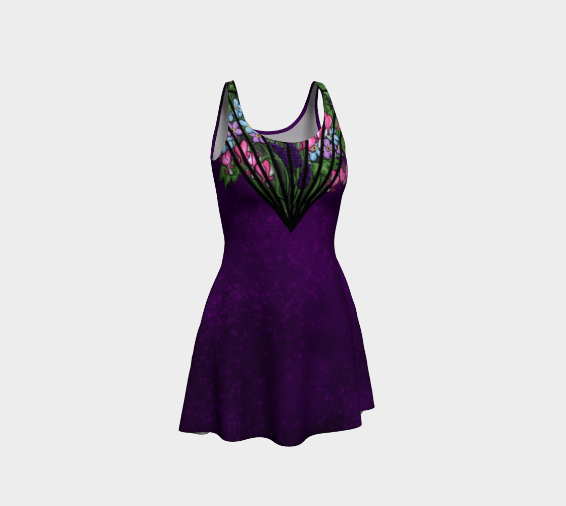 “Tender Heart” purple dress preview