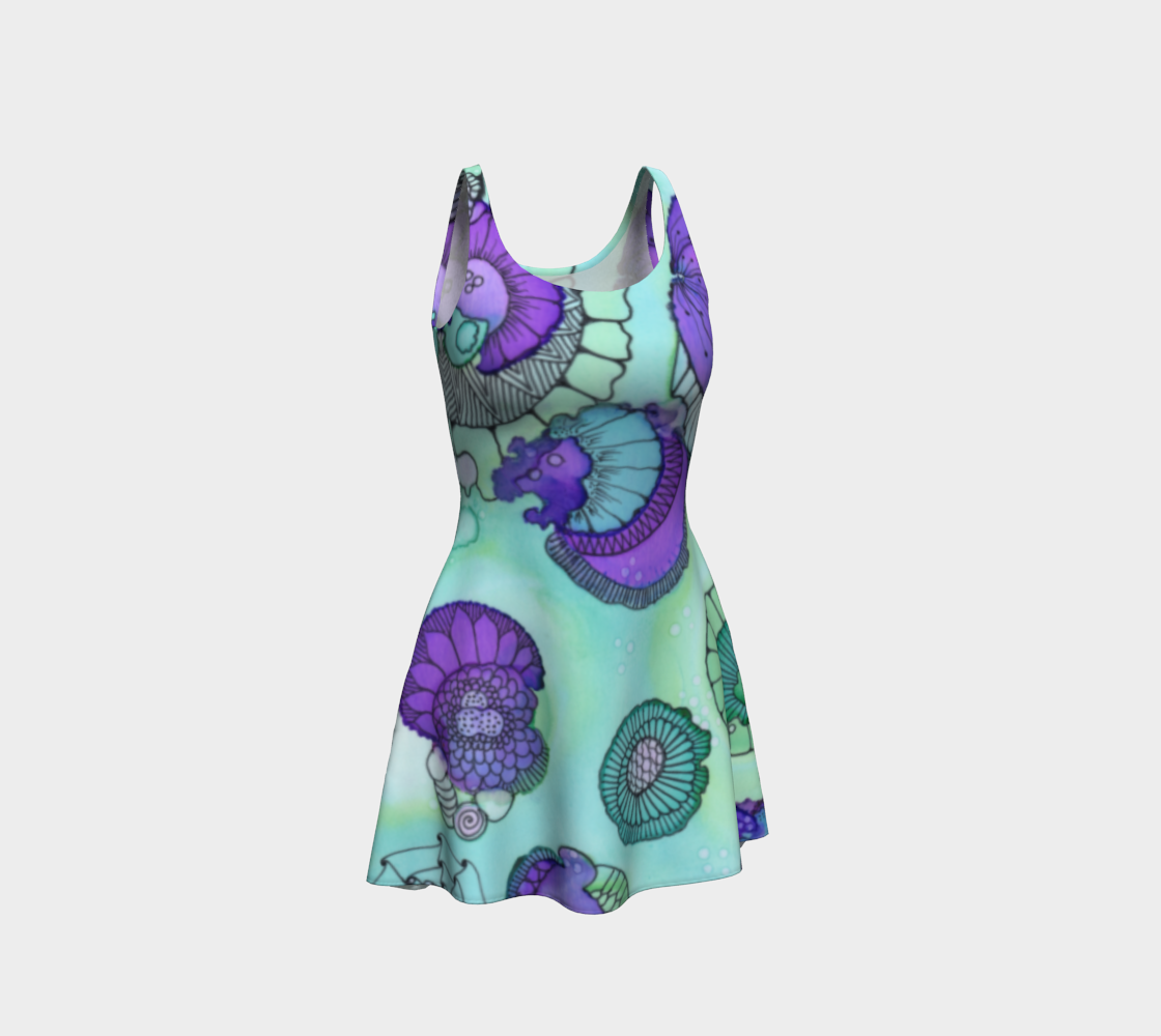 Pistachio Flare Dress preview #1
