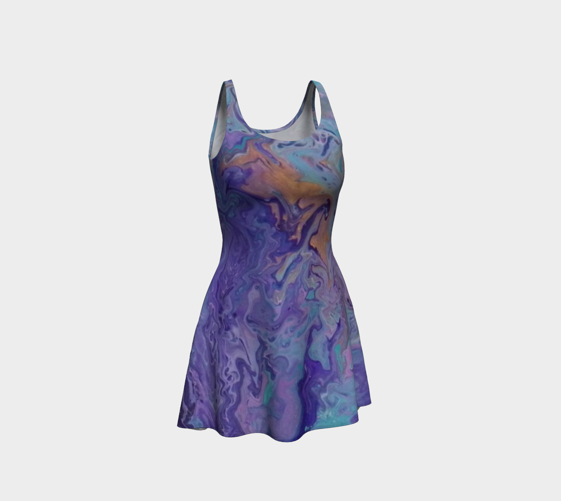 Aperçu de Lilac Ocean II Flare Dress