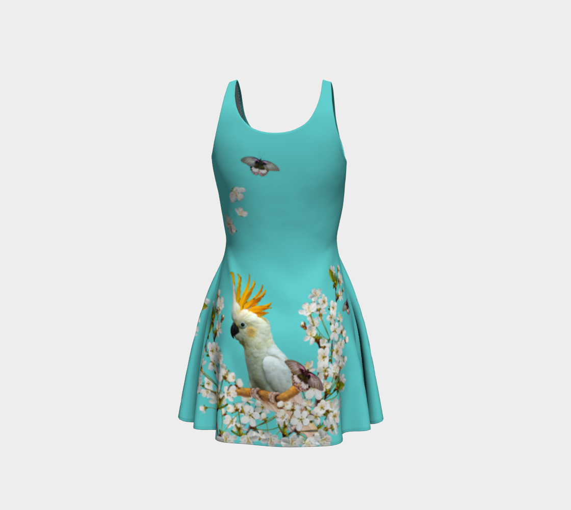 Cockatoo Flare Dress preview #3
