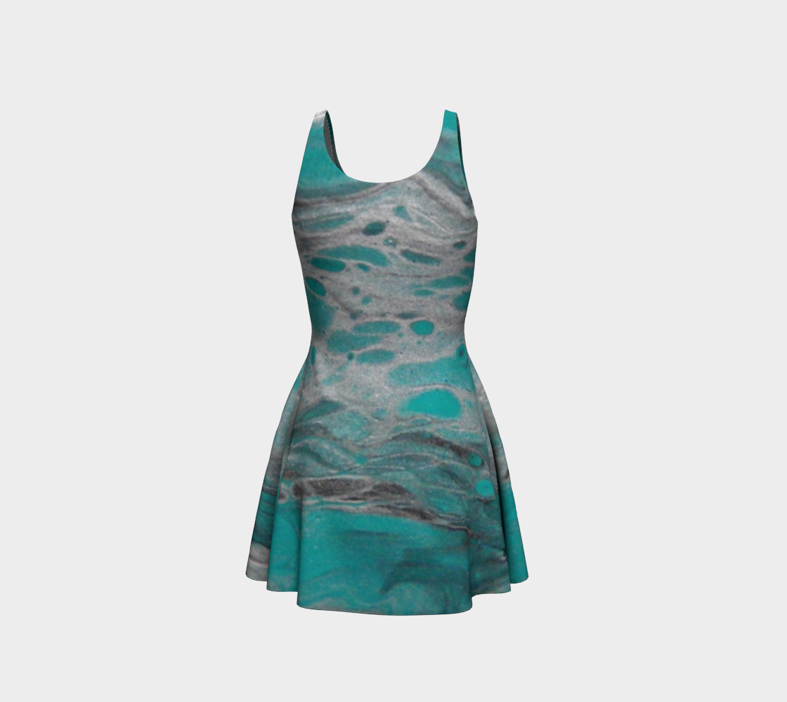 Aperçu de Turquoise Summit Flare Dress #3