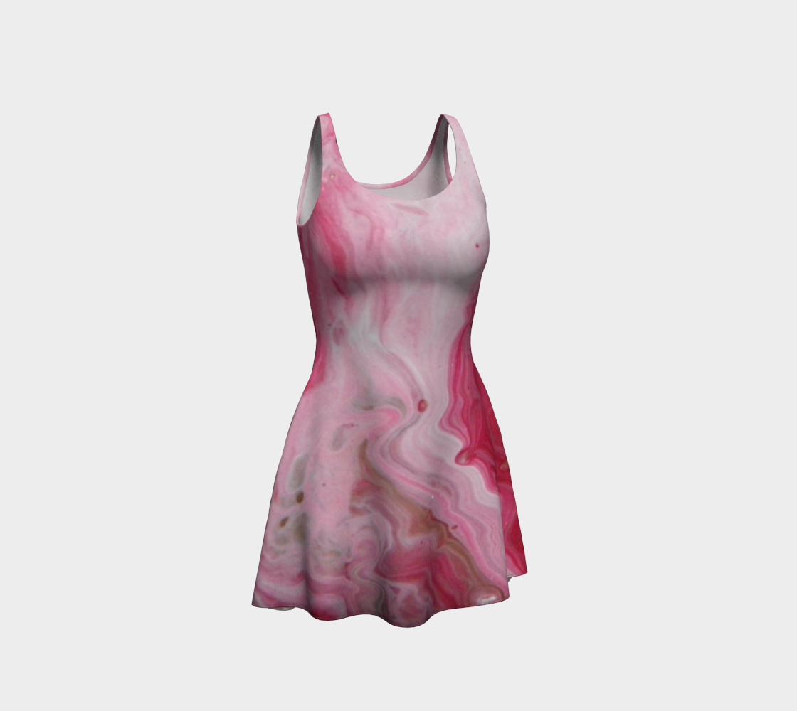 Candied Heart Flare Dress Miniature #2