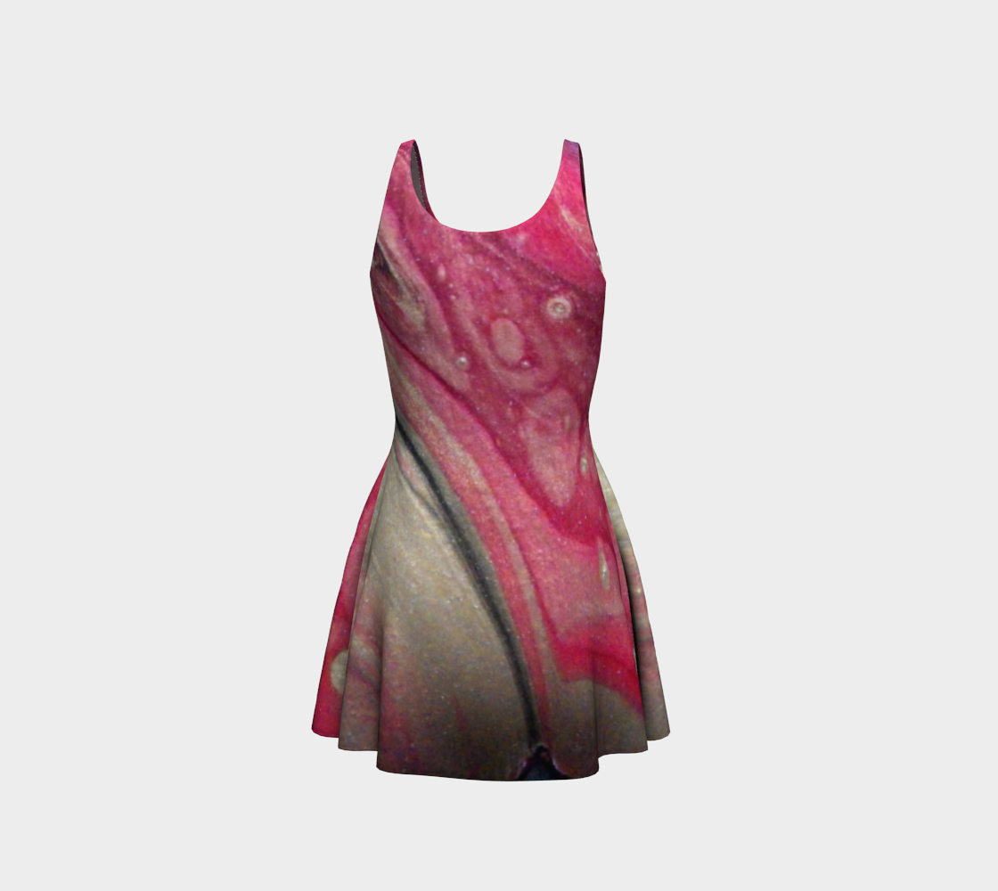Aperçu de Rouge Ocean Flare Dress #3