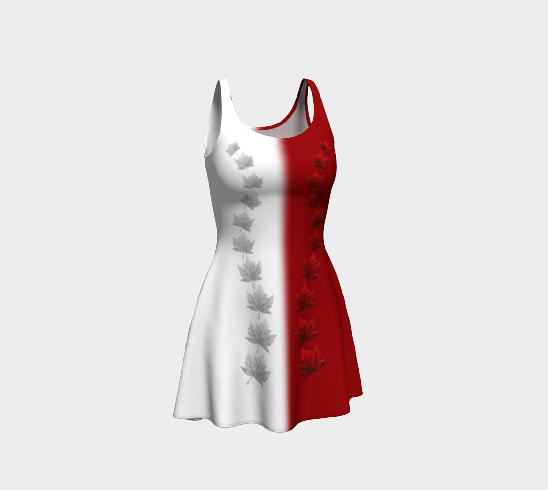 Canada Dresses 2 Tone Flared Dress preview