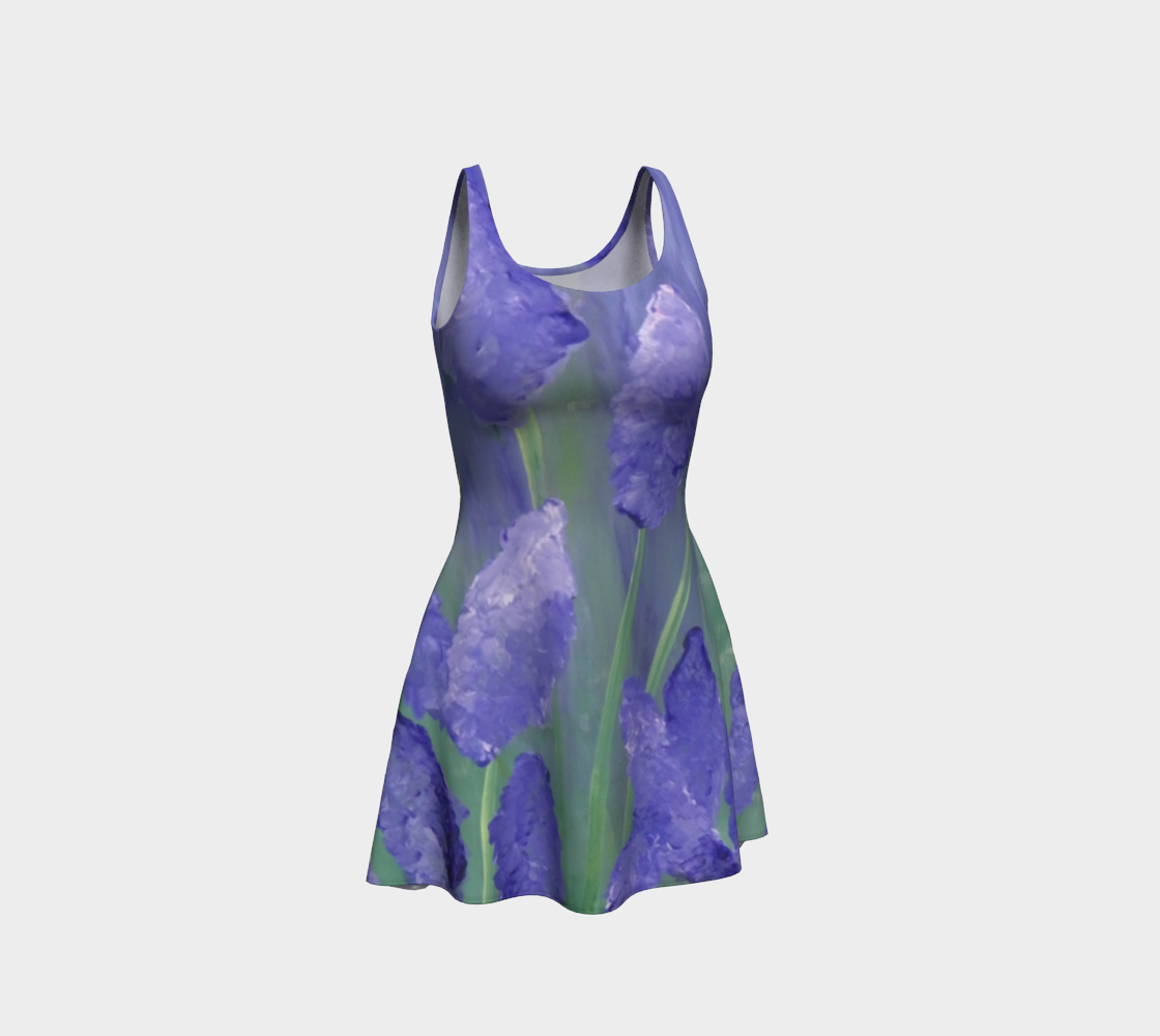 Aperçu 3D de Lavender Flare Dress