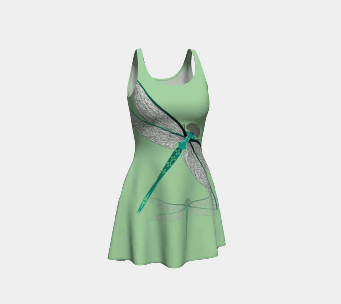 Lovely Dragonfly Flare Dress preview
