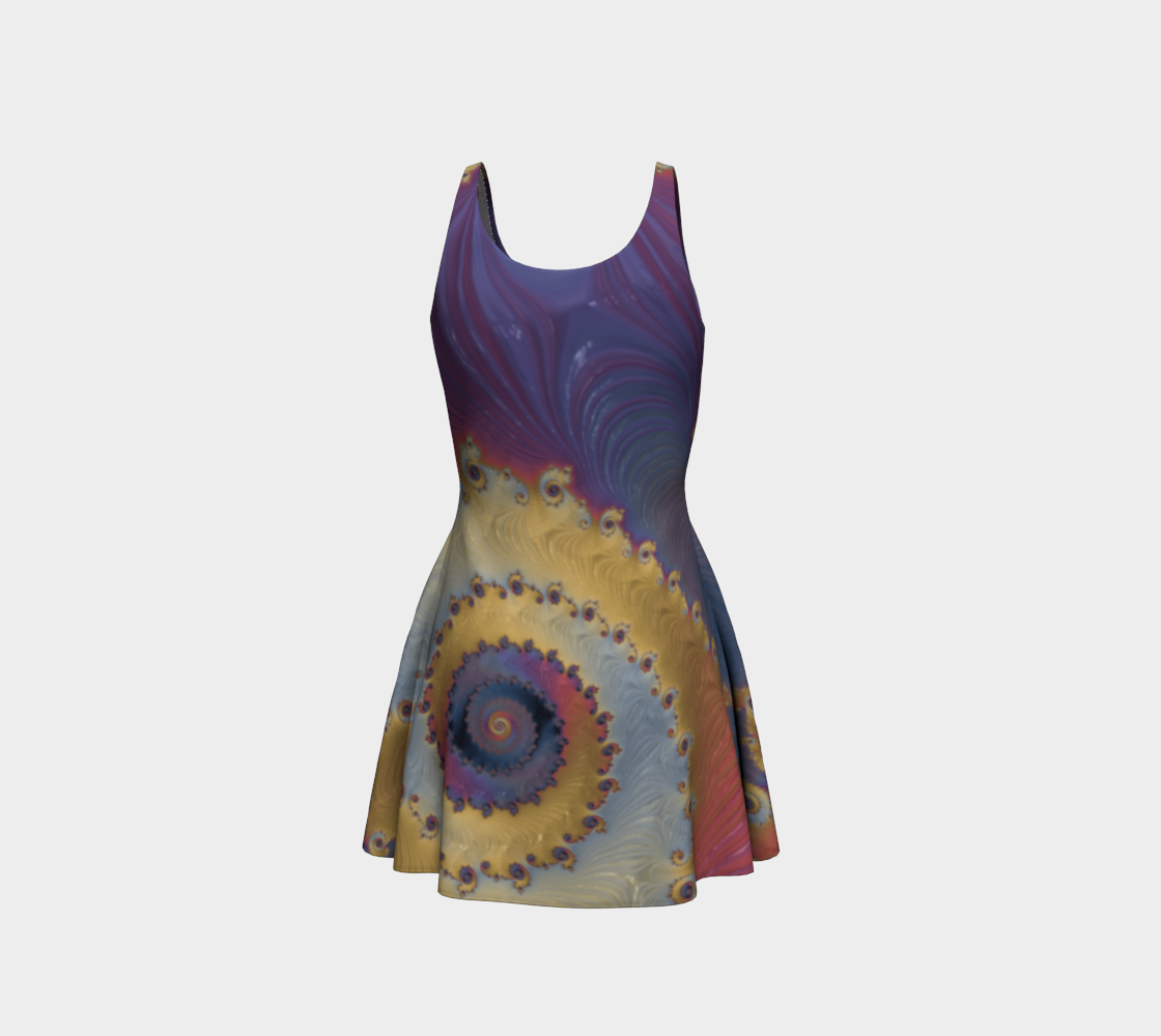 Nebulous Flare Dress preview #3