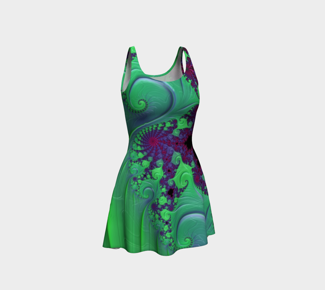Euphoric Seahorse Flare Dress preview #1