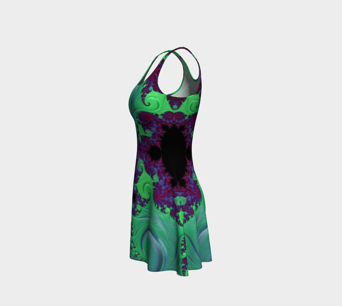 Euphoric Seahorse Flare Dress preview #2