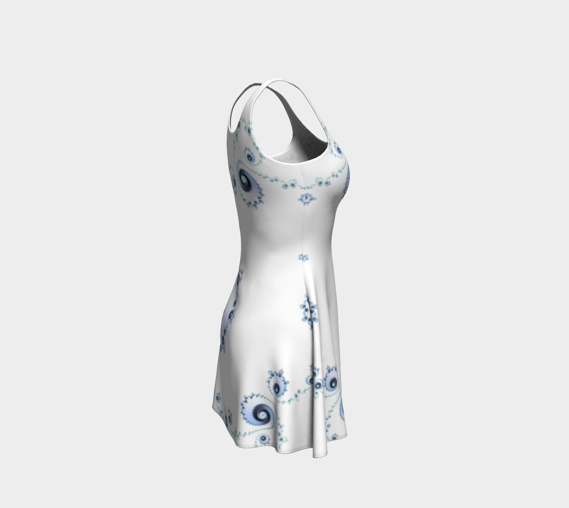 Delicate Lace Flare Dress preview #4