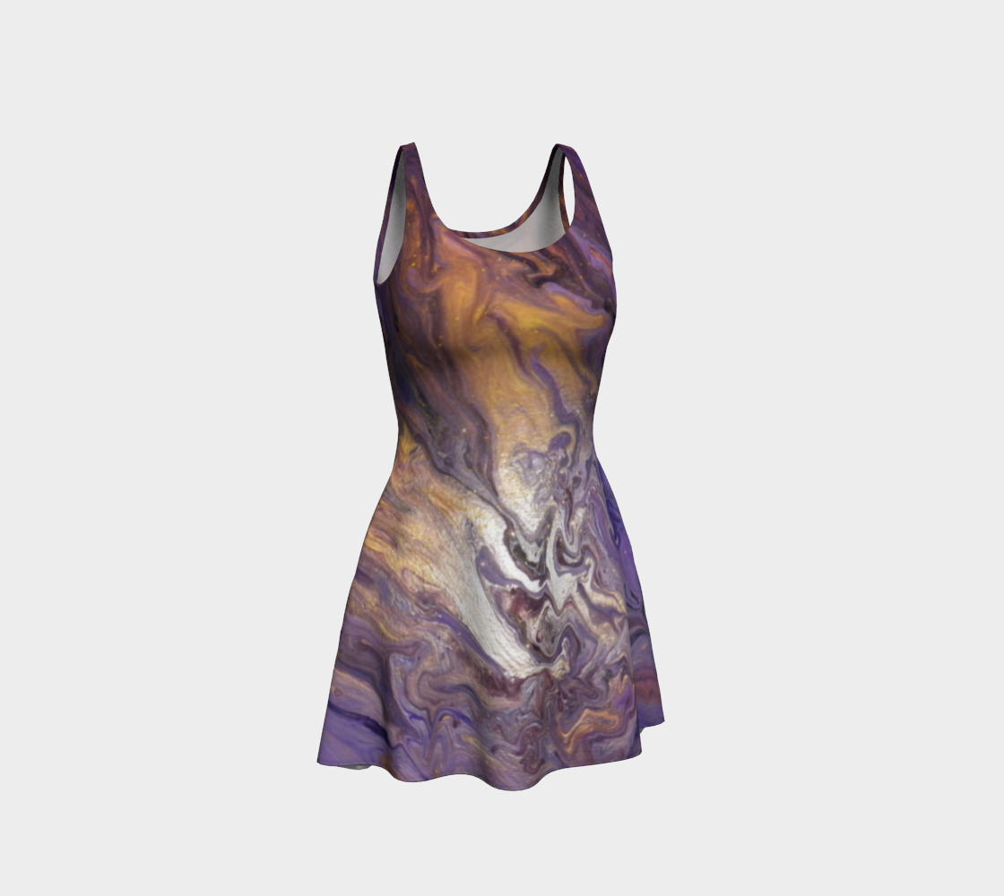 Aperçu de Amethyst Midnight Flare Dress #1