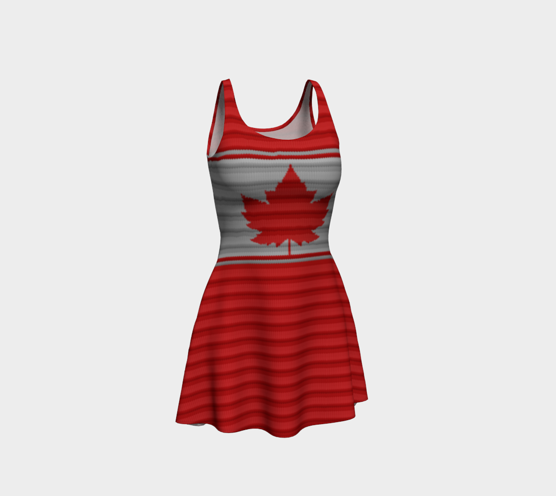 Canada Winter Print Dresses preview
