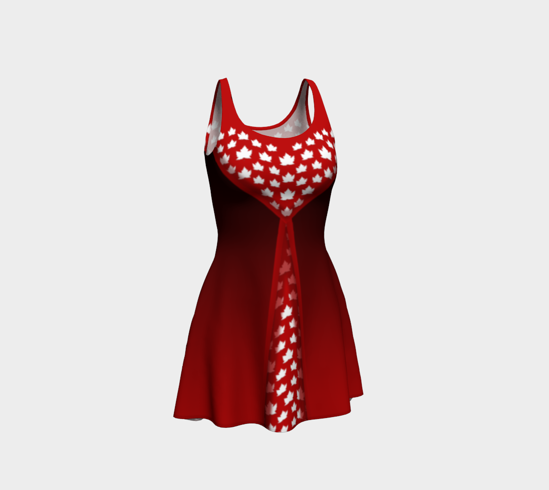 Canada Dresses Stylish Flared Canada Dress preview