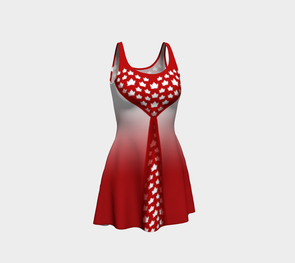 Canada Dresses Stylish Flared Canada Dress preview