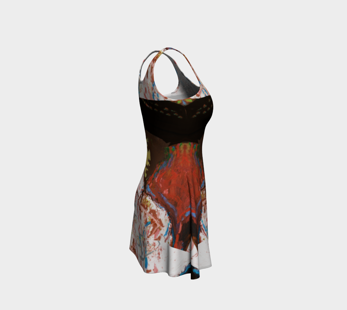 Simone's Spendid Graffiti Party Dress preview #4